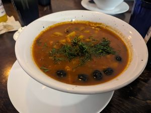 Solyanka at Mazā Terapija in Riga