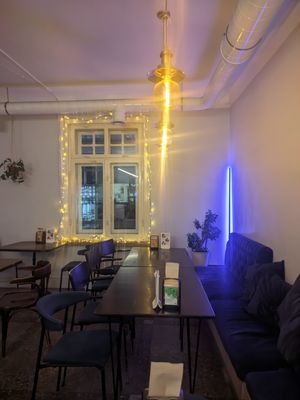 Interior at Mazā Terapija in Riga