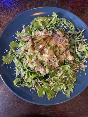 Mushroom risotto  at Mazā Terapija in Riga