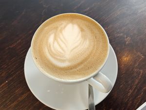 Cappuccino at Mazā Terapija in Riga