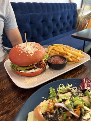 Burger   at Mazā Terapija in Riga