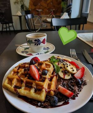 Vafeles! at Mazā Terapija in Riga