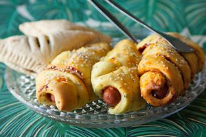 Vegan hotdogs! at Mazā Terapija in Riga