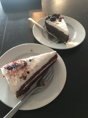 Best vegan cakes in Riga at Mazā Terapija in Riga