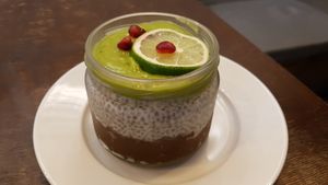 Chocolate, chia and avocado at Mazā Terapija in Riga