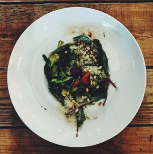 Pesto gnocchi at Mazā Terapija in Riga