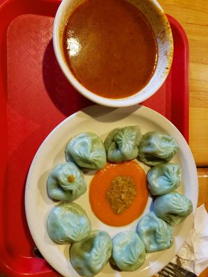 Vegan momos at Bridges Nepali Cuisine - Northside in Cincinnati