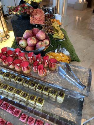 Fresh fruit galore at Azur - Four Seasons Hotel in Tunis
