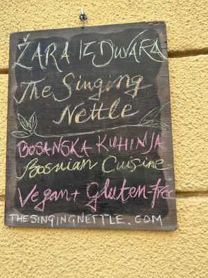   at The Singing Nettle - Žara iz duvara in Sarajevo
