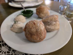 Nettle fritters are a must at The Singing Nettle - Žara iz duvara in Sarajevo