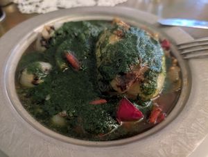 Stuffed vegetables at The Singing Nettle - Žara iz duvara in Sarajevo