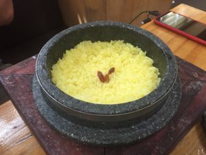 Dolsot  at Mountain Veg Table in Gangreung