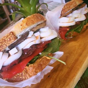 Vege Sandwichs  at Gre3n Superfood & Juice Bar - Little High in Christchurch