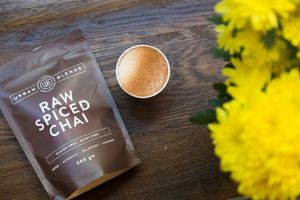 Raw spiced Chai  at Gre3n Superfood & Juice Bar - Little High in Christchurch