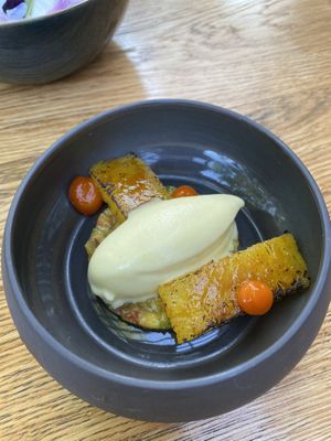 Course 6, dessert at Naturell in Ghent