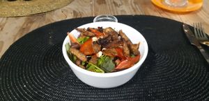 Dish 4 at Veganation in Antwerpen