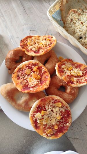 Part of the day menu at Veganation in Antwerpen