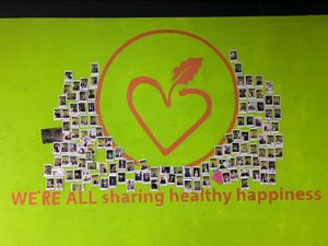 Happiness  at Veganation in Antwerpen