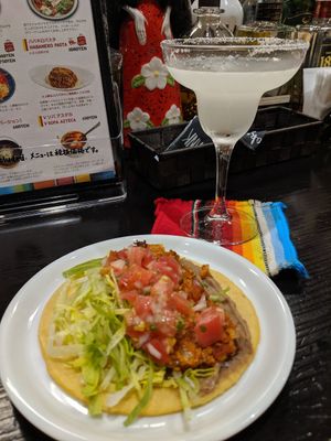 Vegan taco at Tortacos in Kumamoto