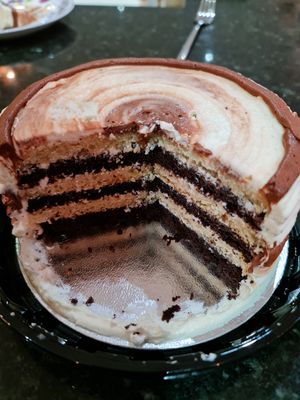 Chocolate and Vanilla swirl cake at Coughlans Bakery - Beckenham in Beckenham