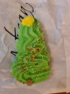 Meringue Christmas tree at Coughlans Bakery - Beckenham in Beckenham