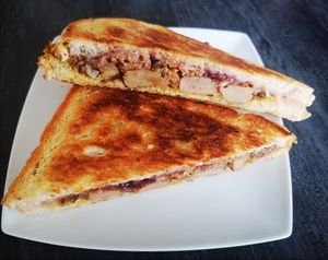 The Christmas Dinner Sourdough Toastie at Coughlans Bakery - Beckenham in Beckenham