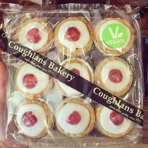 Mini cherry bakewells  at Coughlans Bakery - Beckenham in Beckenham