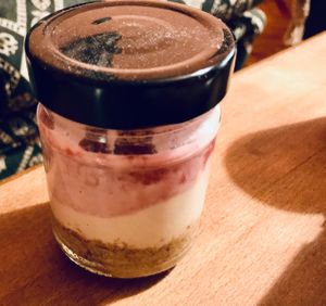 Cheesecake at Vegan 365 Kitchen in Skopje