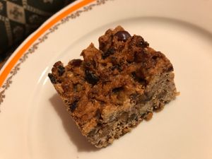 Christmas Cake at Vegan 365 Kitchen in Skopje