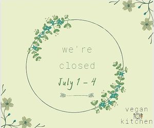 Dear all, please be advised that Vegan 365 Kitchen will be closed July 1-4 because we'll be bringing you the best vegan food in Dojran at our D Festival stall! See you there :) at Vegan 365 Kitchen in Skopje