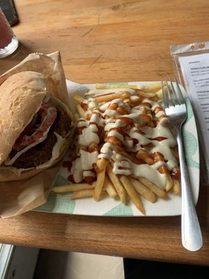   at Vegan 365 Kitchen in Skopje