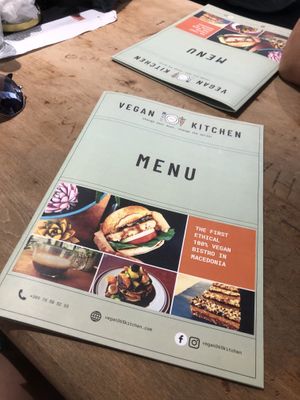   at Vegan 365 Kitchen in Skopje