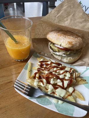   at Vegan 365 Kitchen in Skopje