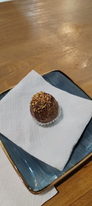 Very good, not overly sweet like most truffles I've had before at Vegan 365 Kitchen in Skopje