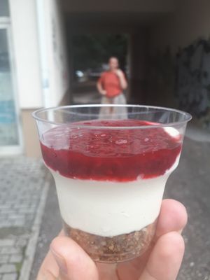 #FollowMeTo best vegan cheesecake ever :) at Vegan 365 Kitchen in Skopje