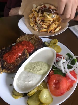 protein portion  at Vegan 365 Kitchen in Skopje