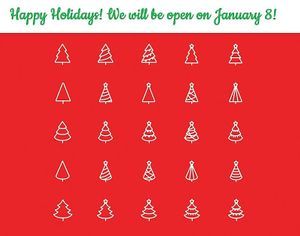 Happy 2020! We're closed for the holidays, but we will open on January 8! See you all then :) at Vegan 365 Kitchen in Skopje