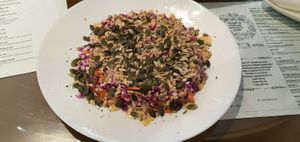 Coleslaw at Vegan 365 Kitchen in Skopje