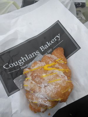 Lemon yum yum croissant at Coughlans Bakery - Godstone in Godstone