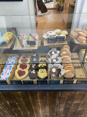 Sweet pastries  at Coughlans Bakery - Godstone in Godstone