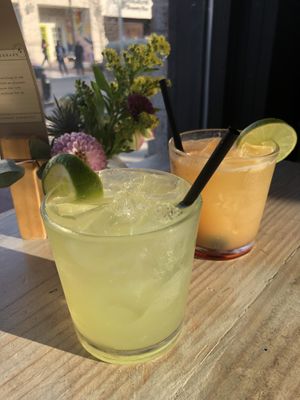 Cocktails with house made elixirs !  at Tribal All Day Cafe in Dallas