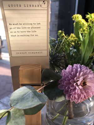 Thought for the day!  at Tribal All Day Cafe in Dallas