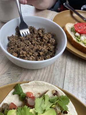 Walnut sausage   at Tribal All Day Cafe in Dallas