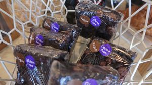 Vegan brownies  at Tribal All Day Cafe in Dallas