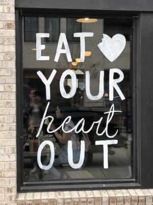 Tribal Cafe store front at Tribal All Day Cafe in Dallas