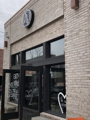 Tribal Cafe store front at Tribal All Day Cafe in Dallas