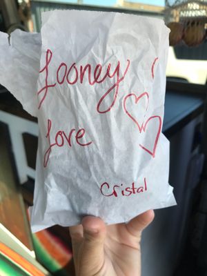 Orange carrot walnut muffing (vegan)  at Looney Bean in Bishop