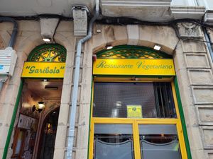 Outside at Garibolo in Bilbao