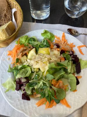 House salad at Garibolo in Bilbao