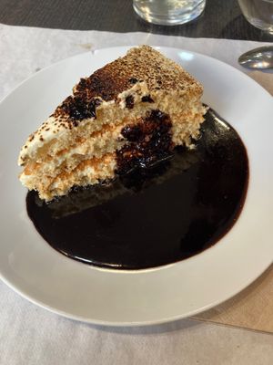 Tiramisu  at Garibolo in Bilbao